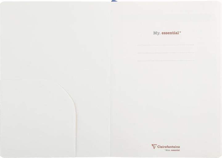 Image du produit Clairefontaine My.Essential Age Bag carnet brochure cousu dos carré à pages numérotées A5 192 pages petits carreaux (A5, Quadrillé, Couverture rigide)