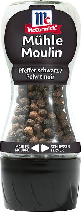 Immagine prodotto McCormick Mühle Pfeffer schwarz ganz (35 g)