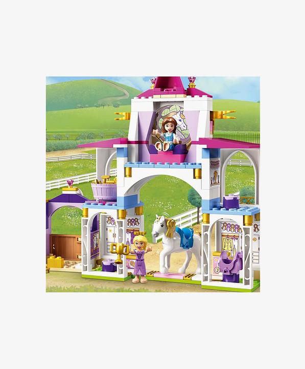 Immagine prodotto LEGO Disney Princess 43195 Belle e Rapunzel Cavallo Stabile (43195, LEGO Disney)