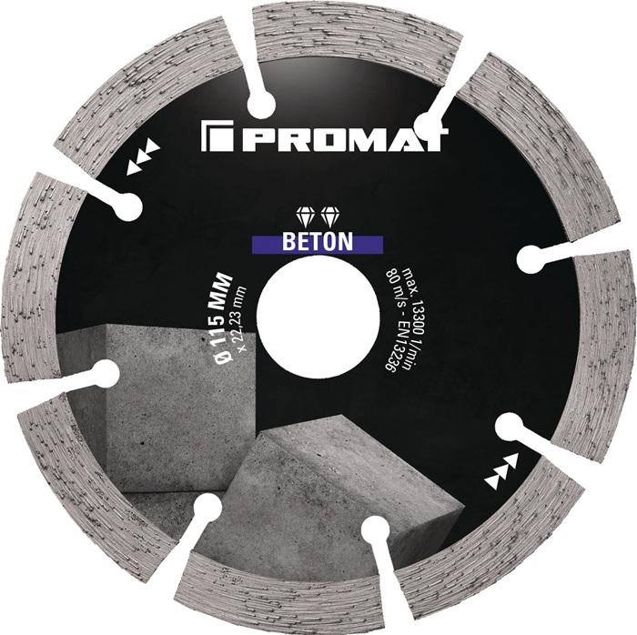 Actual product image Promat Diamond cutting disc UNIVERSAL BETON