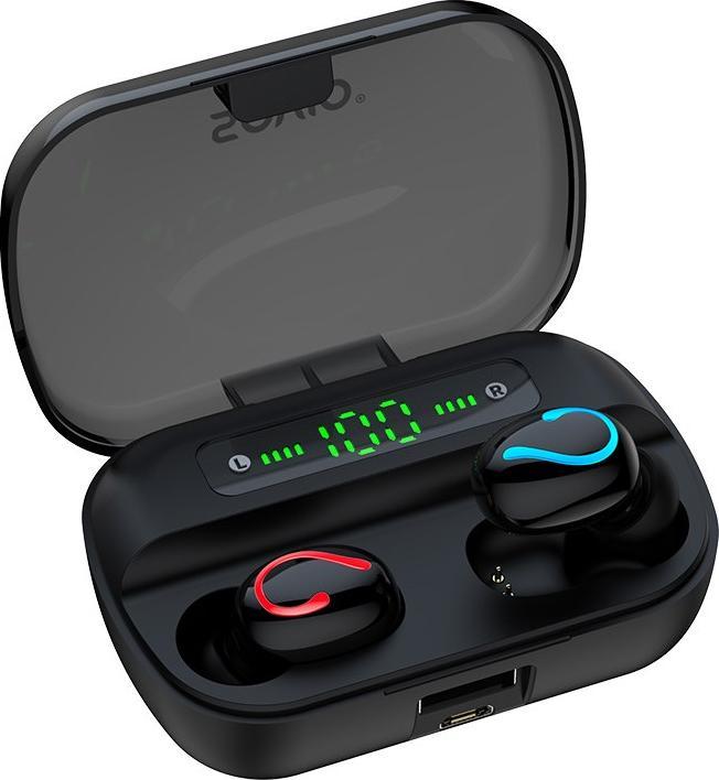 Actual product image Savio TWS-06 Bluetooth 5.0 + EDR Headphones & Headset in Ear Black (120 h, Wireless)