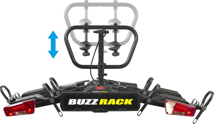 Produktbild BuzzRack E-Scorpion PRO 2 porte-vélo pliable 2 vélos électriques