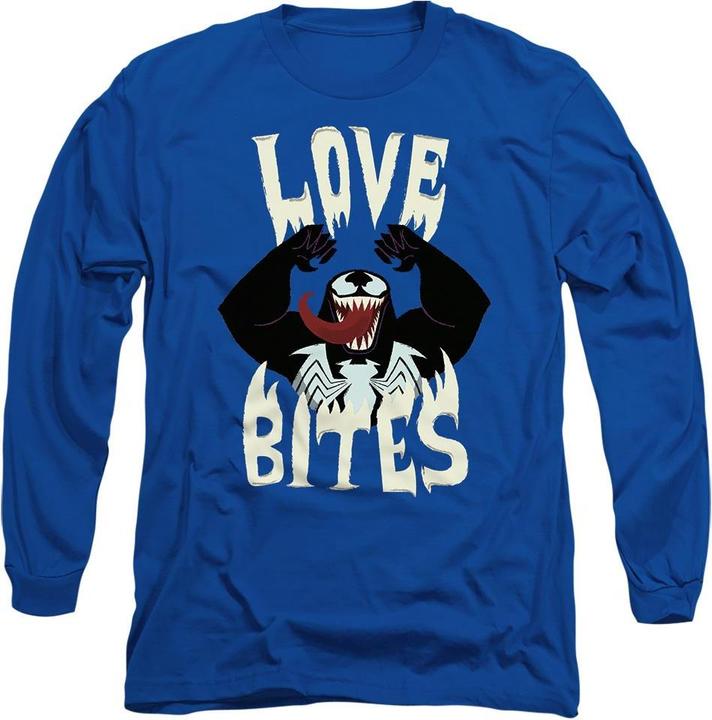 Actual product image Venom Unisex Adult Love Bites Valentine's Day T-Shirt (L)