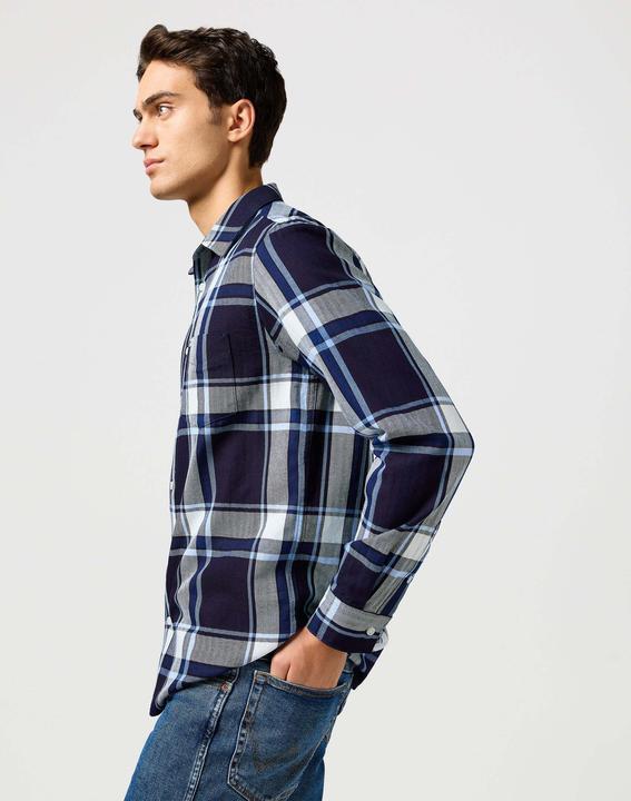 Image du produit Wrangler Langarmhemd 1 Pkt Shirt (M)