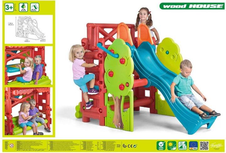 Actual product image Feber Woodhouse Activity Speelhuis