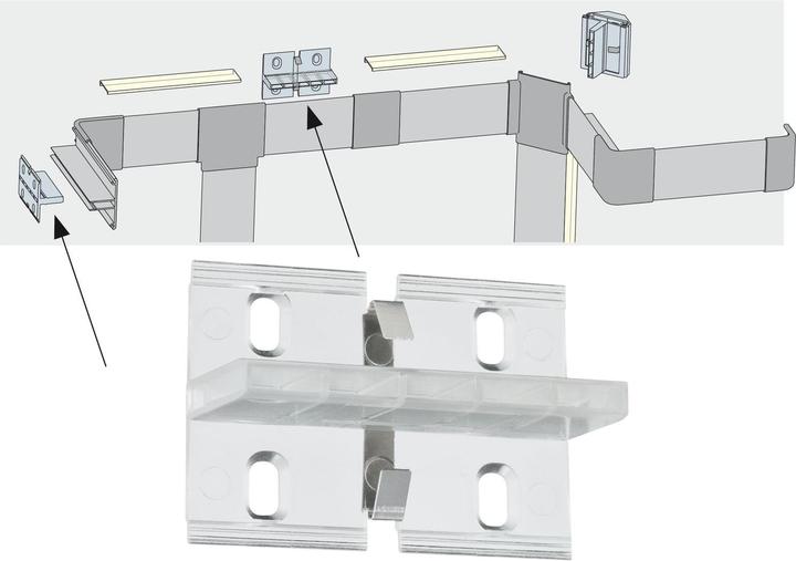Image du produit Paulmann Profil du duo (2.10 cm, Intérieur)