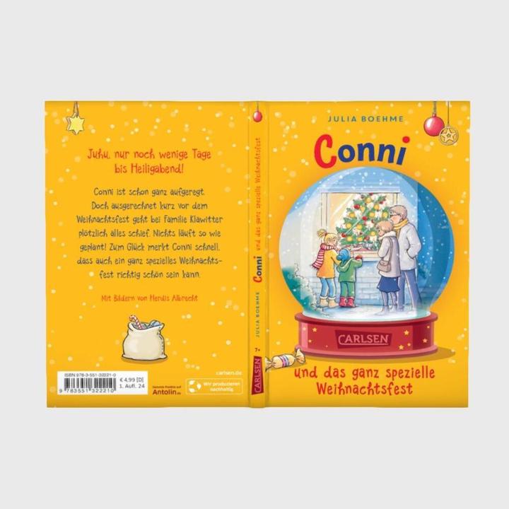 Produktbild Conni Erzählbände: Conni und das ganz spezielle Weihnachtsfest (Deutsch, Julia Boehme, Herdis Albrecht, 2024)