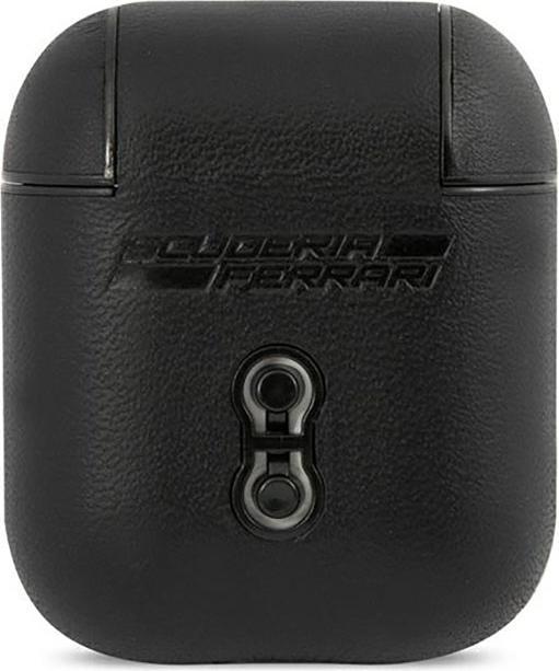 Immagine prodotto Ferrari FESA2LEBK Custodia per AirPods in pelle nera On Track (Manicotto per cuffie)