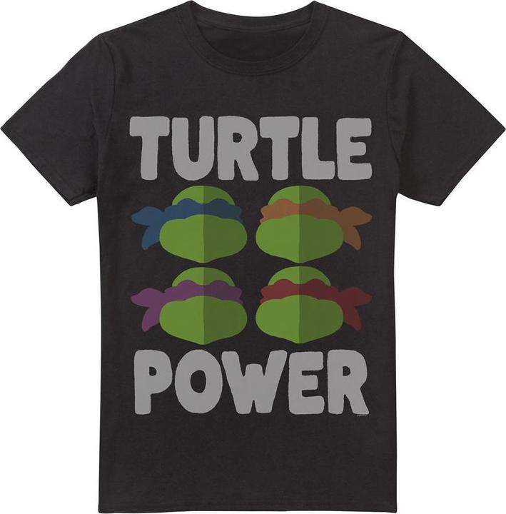 Immagine prodotto Teenage Mutant NT Turtle Power Maglietta Facce Uomo (XXL)