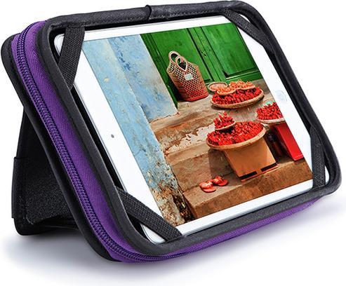 Produktbild Caselogic QTS-208PURPLE, Sleeve case, Apple, iPad Mini/ Amazon Kindle Fire, 17.8 cm (7"), 310 g (iPad mini)