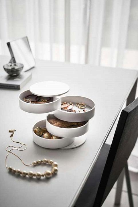 Actual product image Yamazaki Jewelry holder Tower