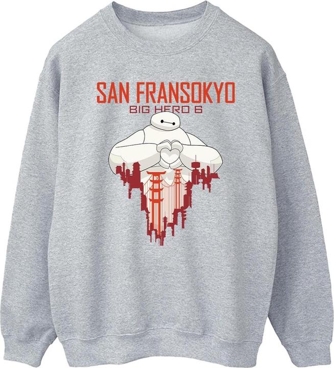 Image du produit Disney - Sweat BIG HERO BAYMAX SAN FRANSOKYO HEART - Homme (L)