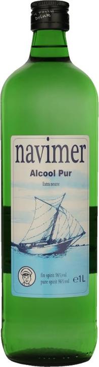 Actual product image Navimer Alcohol pure glass 96% vol. 1l (1 x 100 cl)