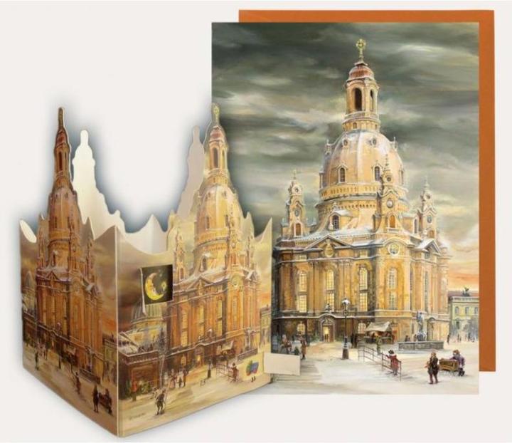 Actual product image Olewinski & Tochter 2777 - Table Advent Calendar "Dresden Frauenkirch" (new)