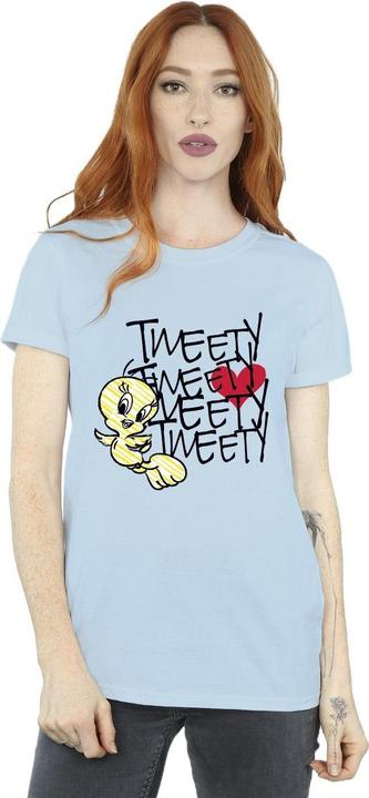 Produktbild Looney Tunes Tweety Love Heart TShirt (XXL)