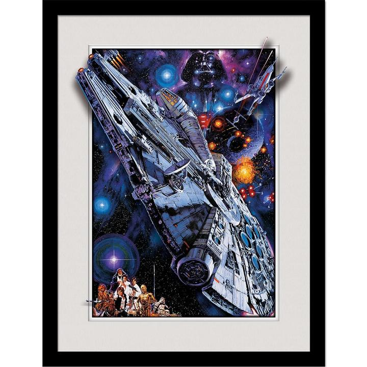Image du produit Star Wars - Poster encadré BREAKOUT (40 x 30 cm)