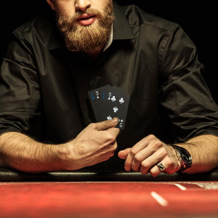 Immagine prodotto Relaxdays Carte da poker (Inglese, Tedesco, Francese, Italiano)