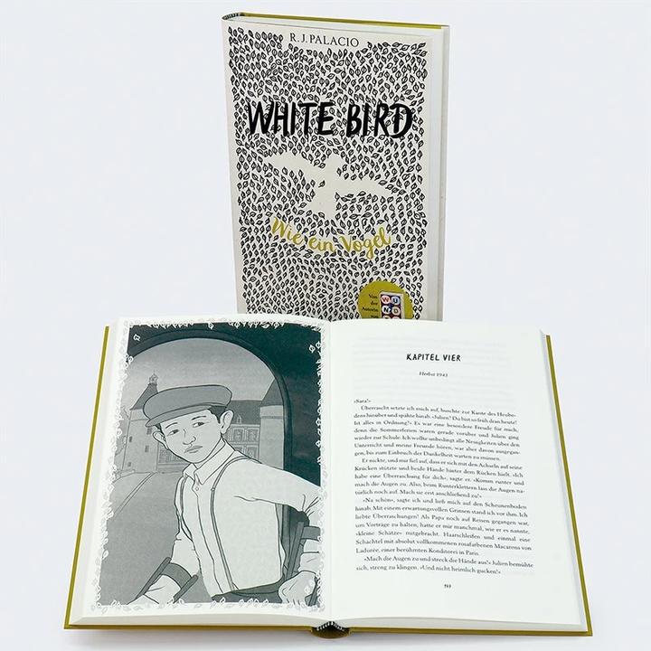 Actual product image White Bird - Wie ein Vogel (German, André Mumot, Erica S. Perl, R.J. Palacio, 2023)