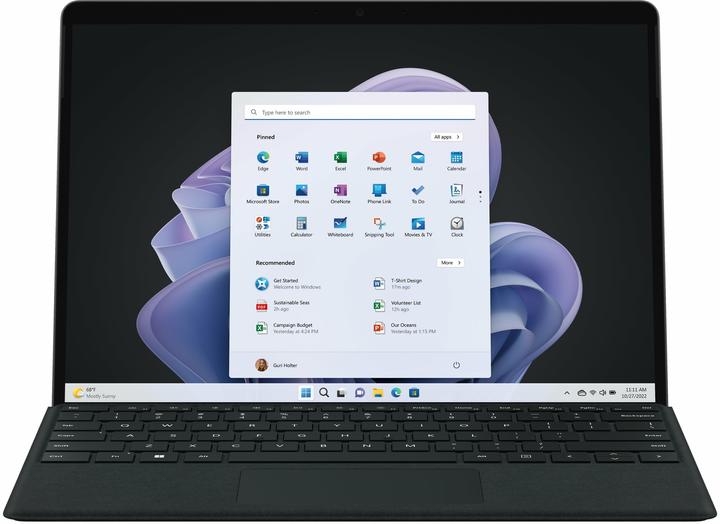 Produktbild Microsoft Surface Pro 9 for business (13", Intel Core i7-1265U, 16 GB, 512 GB, Ohne Tastaturlayout)
