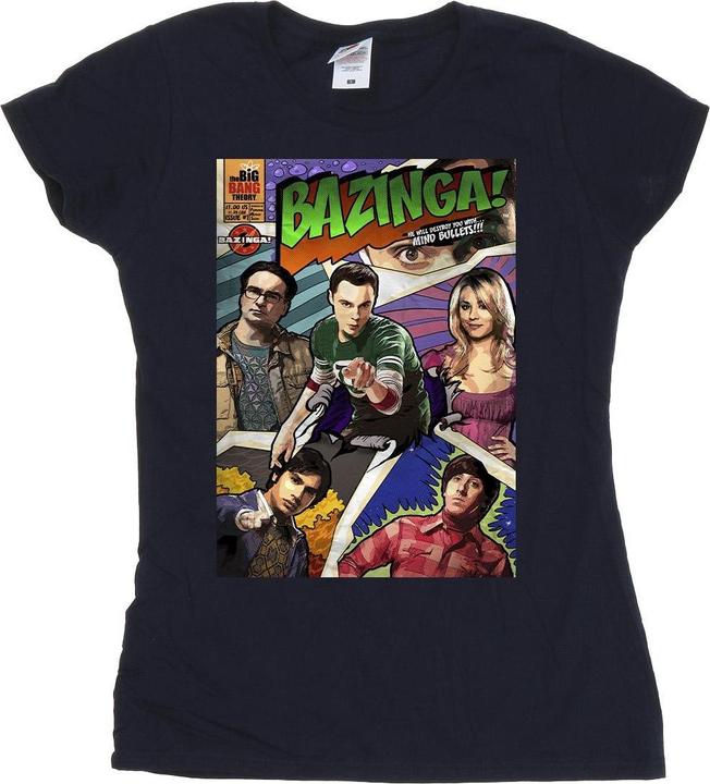 Immagine prodotto Dam Bazinga Cover Maglietta Donna (S)