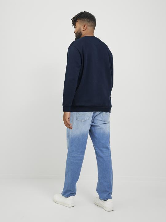 Immagine prodotto Jack & Jones Felpa monocolore plus size con collo rotondo Felpa con collo rotondo (XXL)