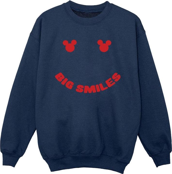 Actual product image Disney Boys Mickey Mouse Big Smile Sweatshirt (140, 146)