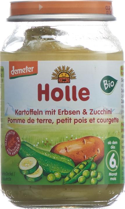 Immagine prodotto Holle Patate Piselli e zucchine (190 g)