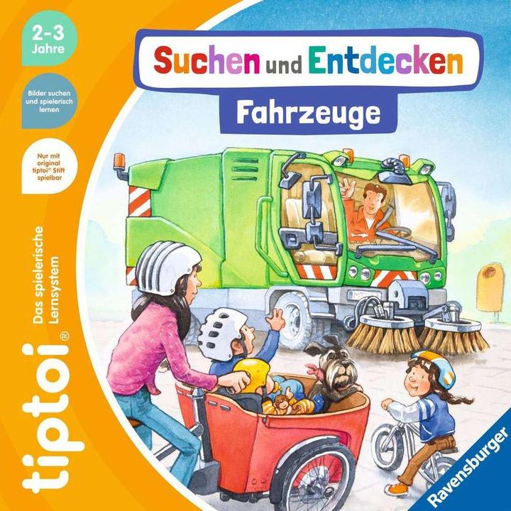 Immagine prodotto tiptoi Suchen und Entdecken: Fahrzeuge (Tedesco, Sandra Grimm, 2023)
