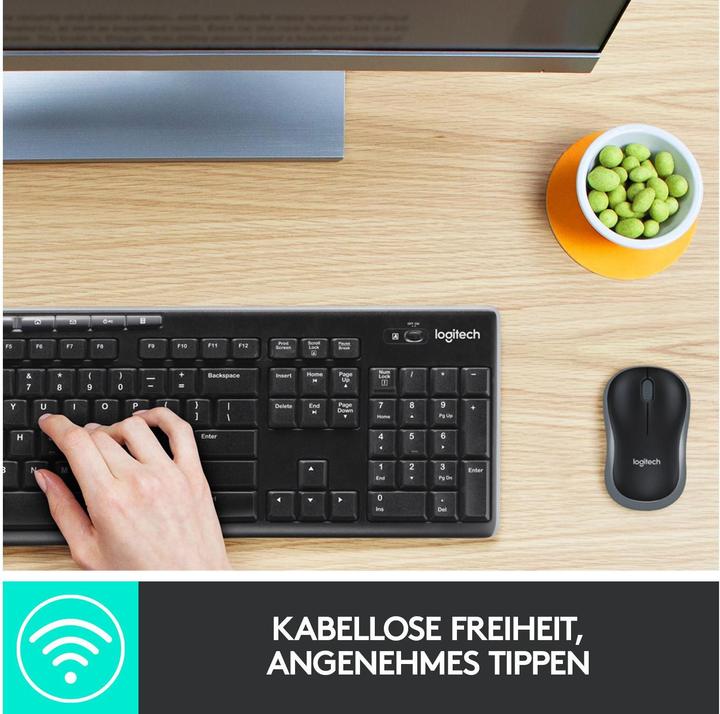 Immagine prodotto Logitech Mk270 (Ing. Int., Senza fili)
