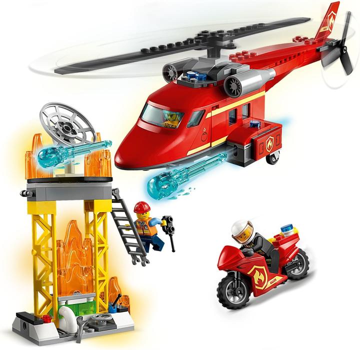 Actual product image LEGO Fire Brigade Helicopter (60281, LEGO City)