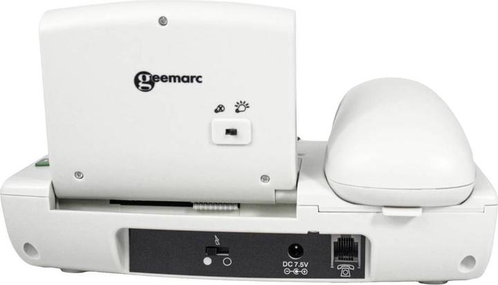Produktbild Geemarc Pack SERENTIES Schnurgebundenes Seniorentelefon Fallband-Sensor Beleuchtetes Display Weiss