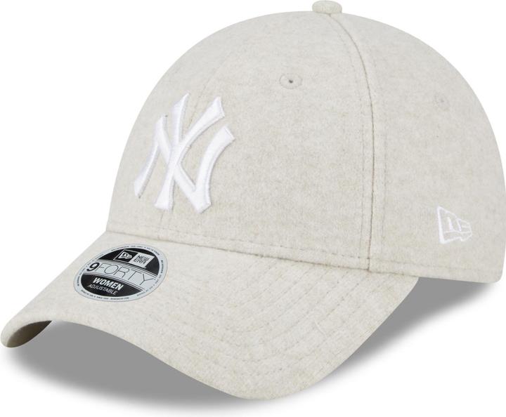 Produktbild New Era 9Forty Damen Cap - Fleece New York Yankees Stone