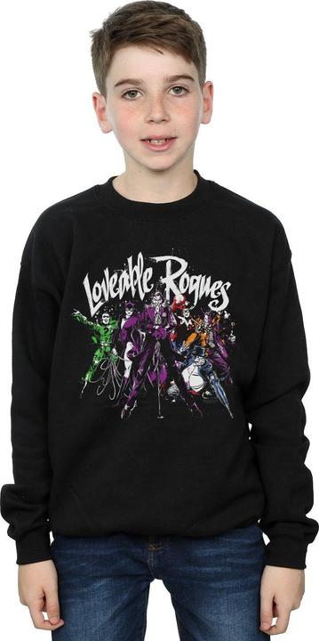 Immagine prodotto Batman Loveable Rogues Felpa Ragazzi (140, 146)