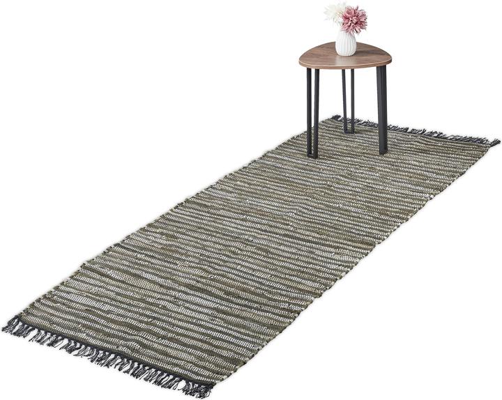 Produktbild Relaxdays Flickenteppich (200 x 80 x 1 cm)