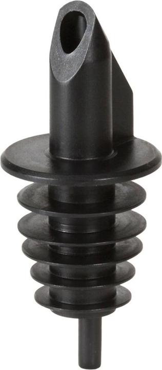 Actual product image Ich-zapfe BILLY - Plastic spout for 0.5 - 1.5 litre bottles - Black - With 5 slats (Dosing spout + pourer)