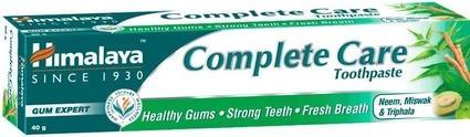 Actual product image Himalaya Herbals Complete Care toothpaste protecting against periodontitis and caries 80g