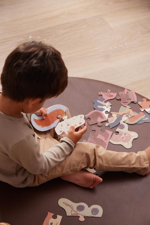 Produktbild Filibabba Set of 7 puzzles - Nordic animals (FI-02178) (30 Teile)