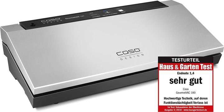 Produktbild Caso GourmetVAC 180 Folienschweiss-/Vakuumierautomaten