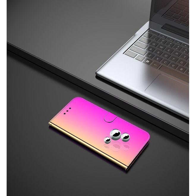 Produktbild MU Style Mirror Surface Bookcover Series (Samsung Galaxy A51)