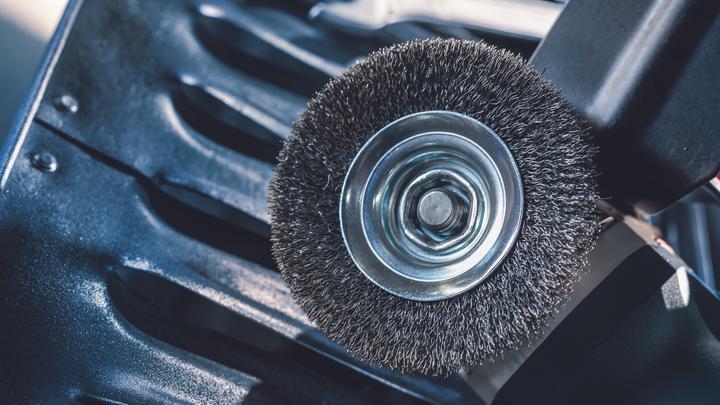 Produktbild Bosch Professional Zubehör PRO Stainless Steel clean Kegelbürste, 100 x 0,35 mm, Gewinde (P100)