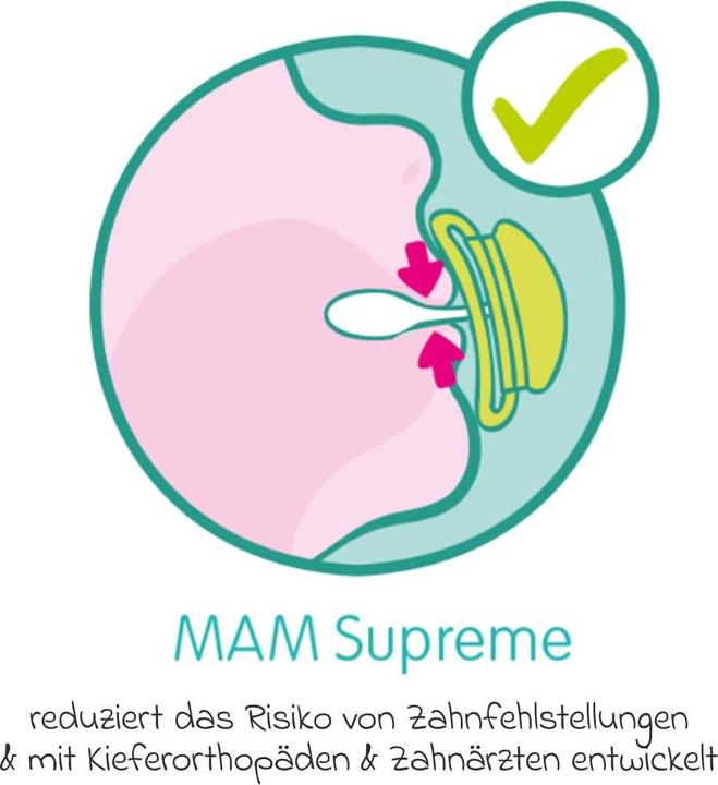 Produktbild MAM Supreme (2 x, bis 6 Monate)