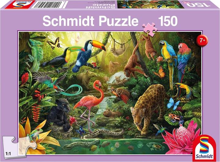 Actual product image Schmidt Spiele Jungle dwellers (150 pieces)