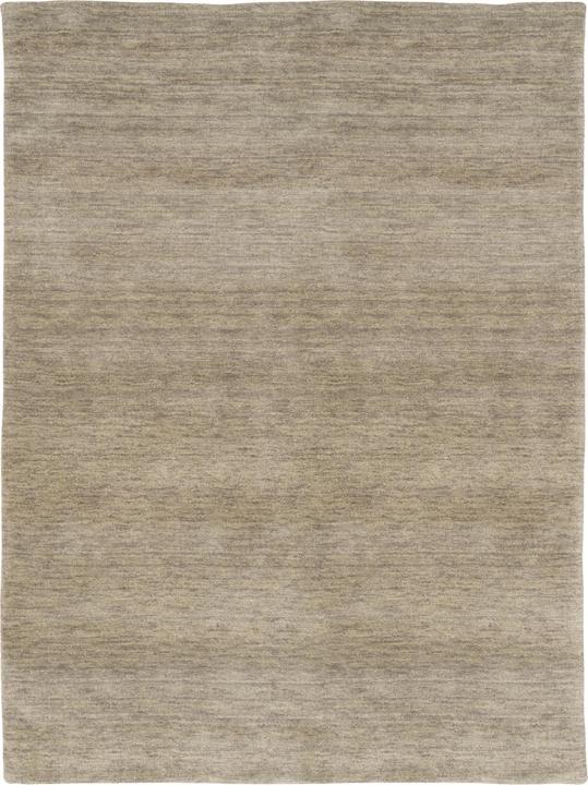 Produktbild Pergamon Wolle Natur Teppich Gabbeh Einfarbig (120 x 180 cm)