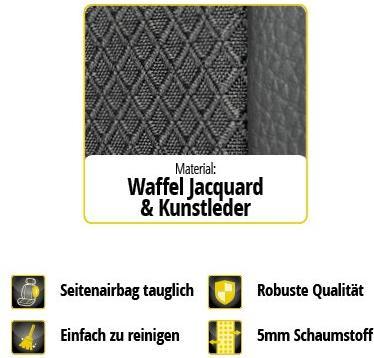Immagine prodotto Walser Fit Plus coprisedili per Ford Transit ES e DB anteriore in poliestere BJ 2014 - oggi