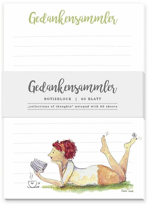 Immagine prodotto Notizblock. Gedankensammler / A6 (Tedesco)