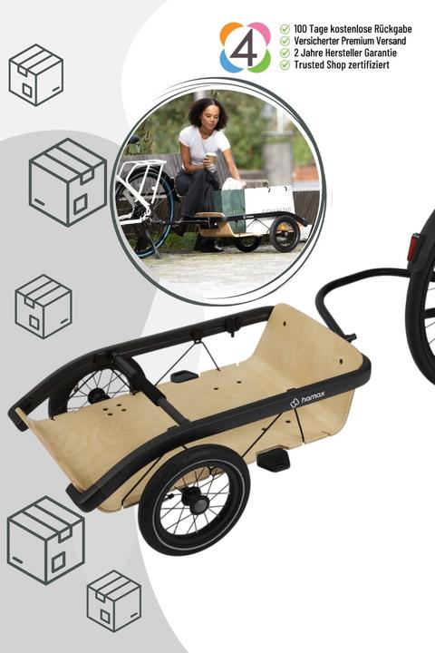 Actual product image hamax Venture+ Cargo / Lastenanhänger