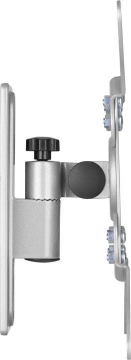 Image du produit Deltaco Support mural pour TV/moniteur pour VTT/camping et remorques, aluminium, pivotant (Mur, 43", 15 kg)