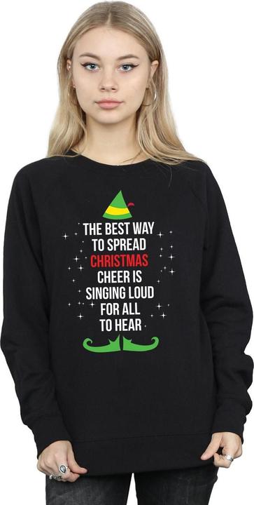 Image du produit Elf - Sweat CHRISTMAS CHEER TEXT - Femme (S)