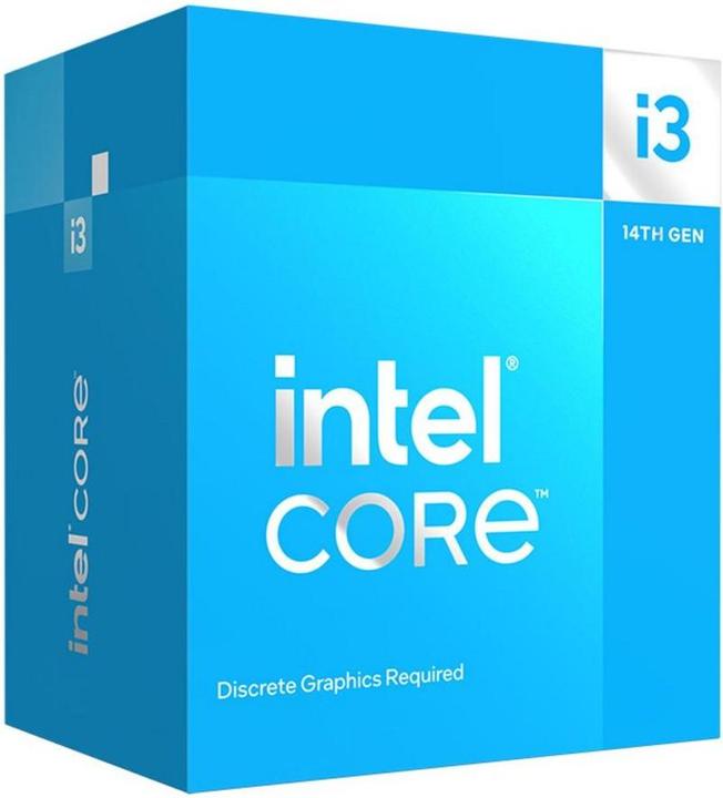 Produktbild Intel Core i3-14100F (LGA 1700, 3.50 GHz, 4 -Core)