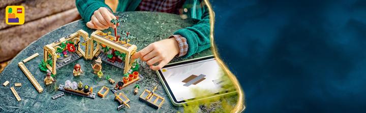 Actual product image LEGO Schloss Hogwarts: Kräuterkundeunterricht (76445, LEGO Harry Potter)
